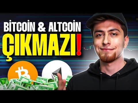 ALTCOİN KRİZİ !! Bitcoin Düşüşü Devam Edecek mi?