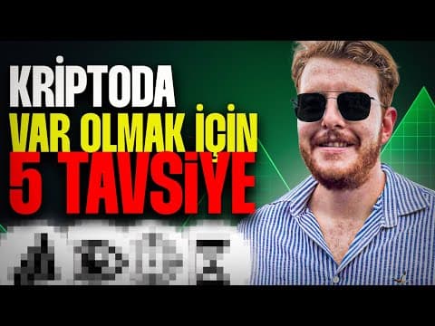 Kriptoya ve Borsaya Yeni Başlayanlar İçin 5 HAYATİ TAVSİYE