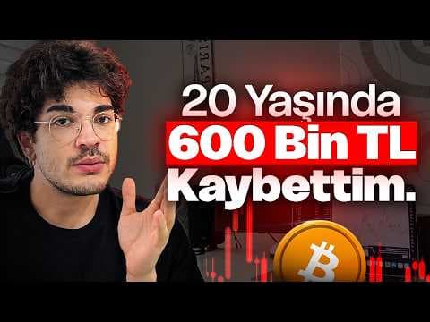 TEK GECEDE BATTIM❗KRİPTODA 20 YAŞINDA 600 BİN TL KAYBETTİM