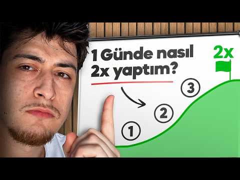 İLK 1000 DOLARINI KAZANMAK❗Kriptoda 1 Günde Nasıl %100 Yaptım?