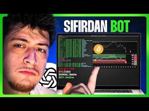 Yapay Zeka ile Kripto Botu Yapıyoruz | Sıfırdan Basit Anlatım