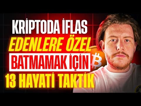 Kriptoda TARİHİ ÇÖKÜŞ | Kaldıraçlı İşlemlerde Batmamak İçin 13 Taktik | İflas Edenlere Özel