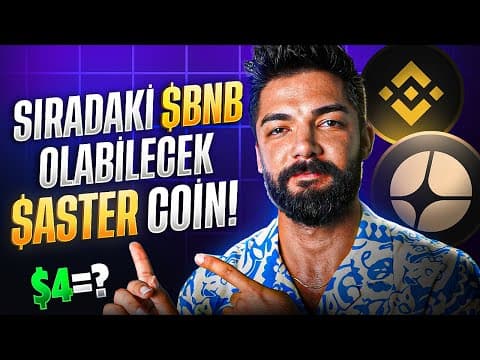 Yeni BNB olabilecek aday ASTER 🚨 4 Dolar olursa EMEKLİ olacağız | Aster uzun vade Fiyat Analizi ‼️