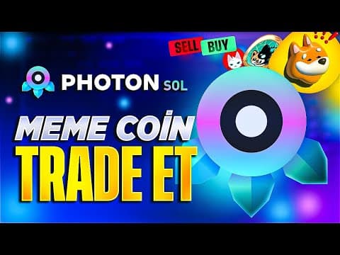Meme Coinlerde Kazanmanın Taktiği | Photon Kullanımı | 100X Meme Coin Bulma
