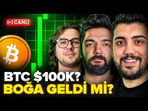 BITCOIN 100K? BOĞA GELDİ Mİ? ALTCOIN İŞLEMLERİMİZ!