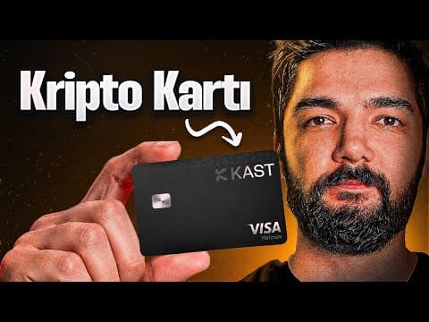 KAST KRİPTO KARTI KULLANIMI | ABD BANKA HESABI AÇTIK