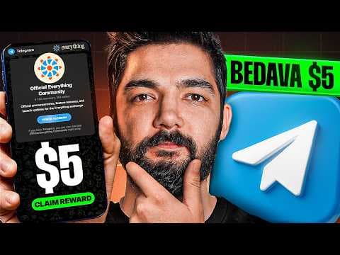 KALDIRAÇ TAKTİKLERİM | TELEGRAM KULLANANLAR DİKKAT! BEDAVA AIRDROP FIRSATI!